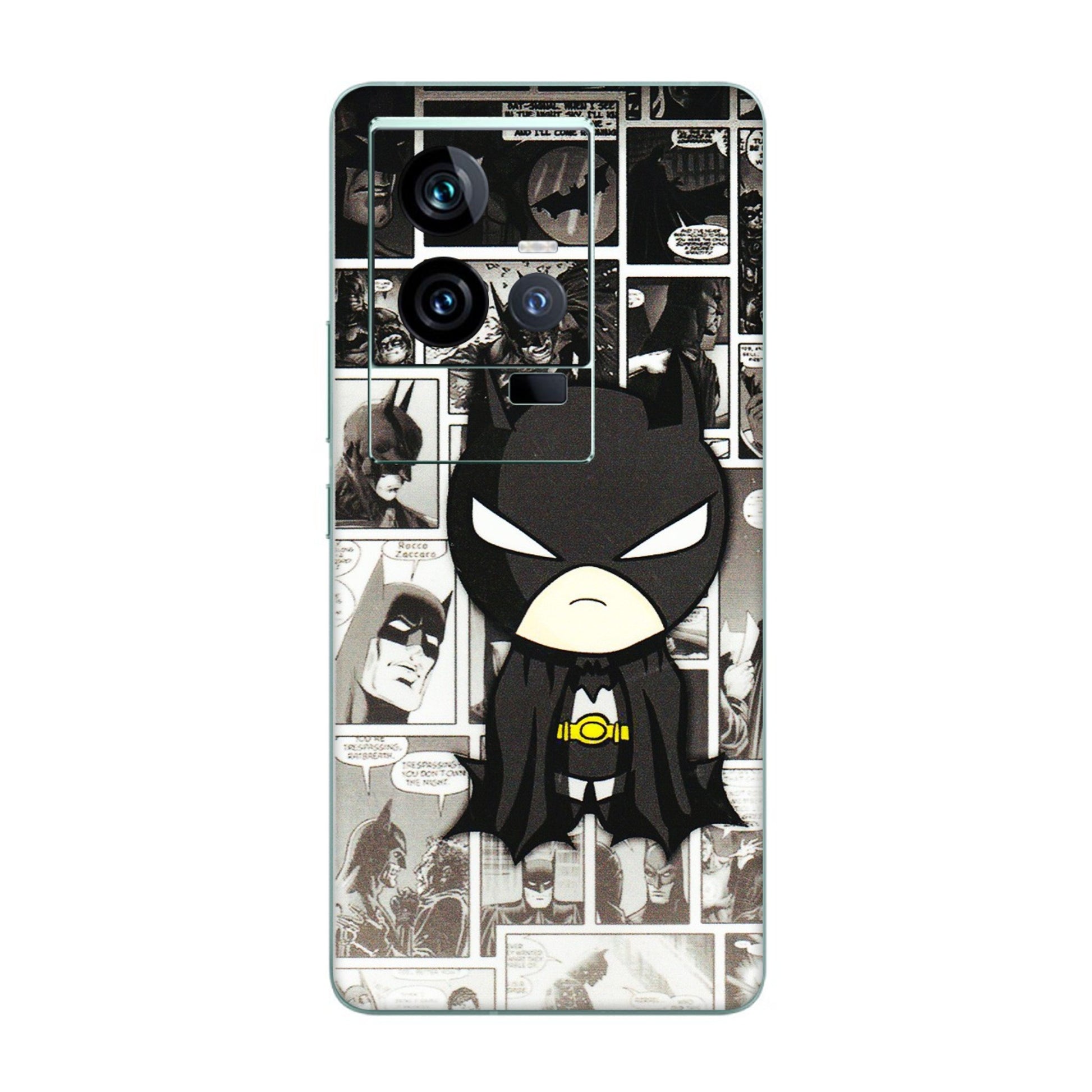 IQOO Phone Skins (All Models) - Toon Batman - 3D Embossed Finish (L-182) IQOO 11 5G