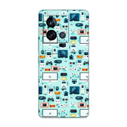 IQOO Phone Skins (All Models) - Gadgets Doodle - 3D Embossed Finish (L-184) IQOO 11 5G