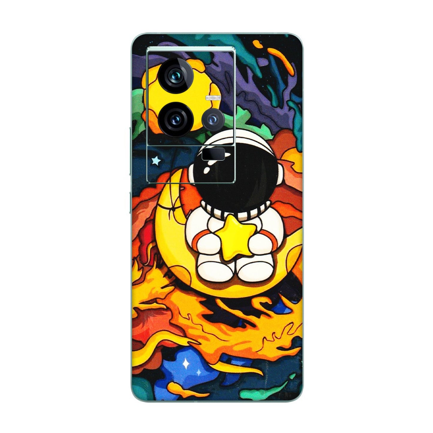IQOO Phone Skins (All Models) - Baby Astronaut - 3D Embossed Finish (L-197) IQOO 11 5G