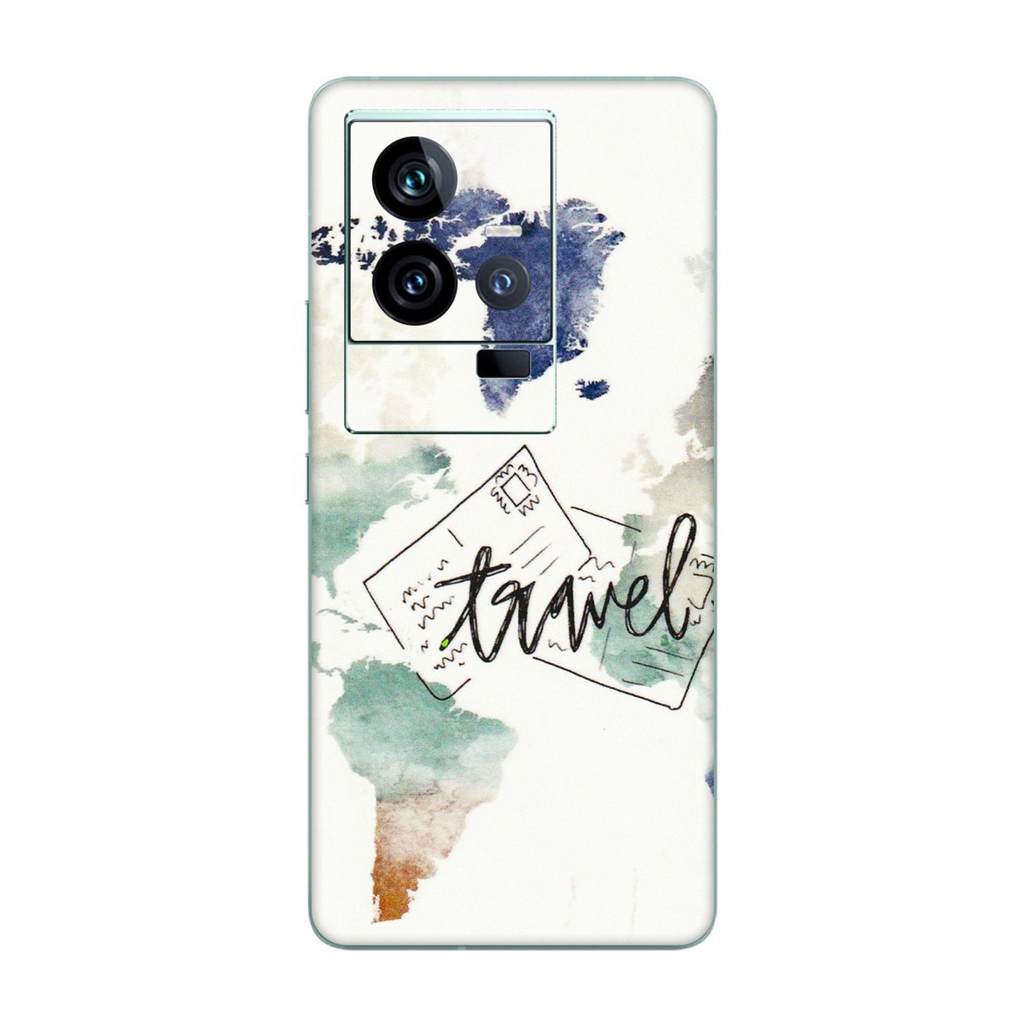 IQOO Phone Skins (All Models) - Travel The World - 3D Embossed Finish (L-232) IQOO 11 5G