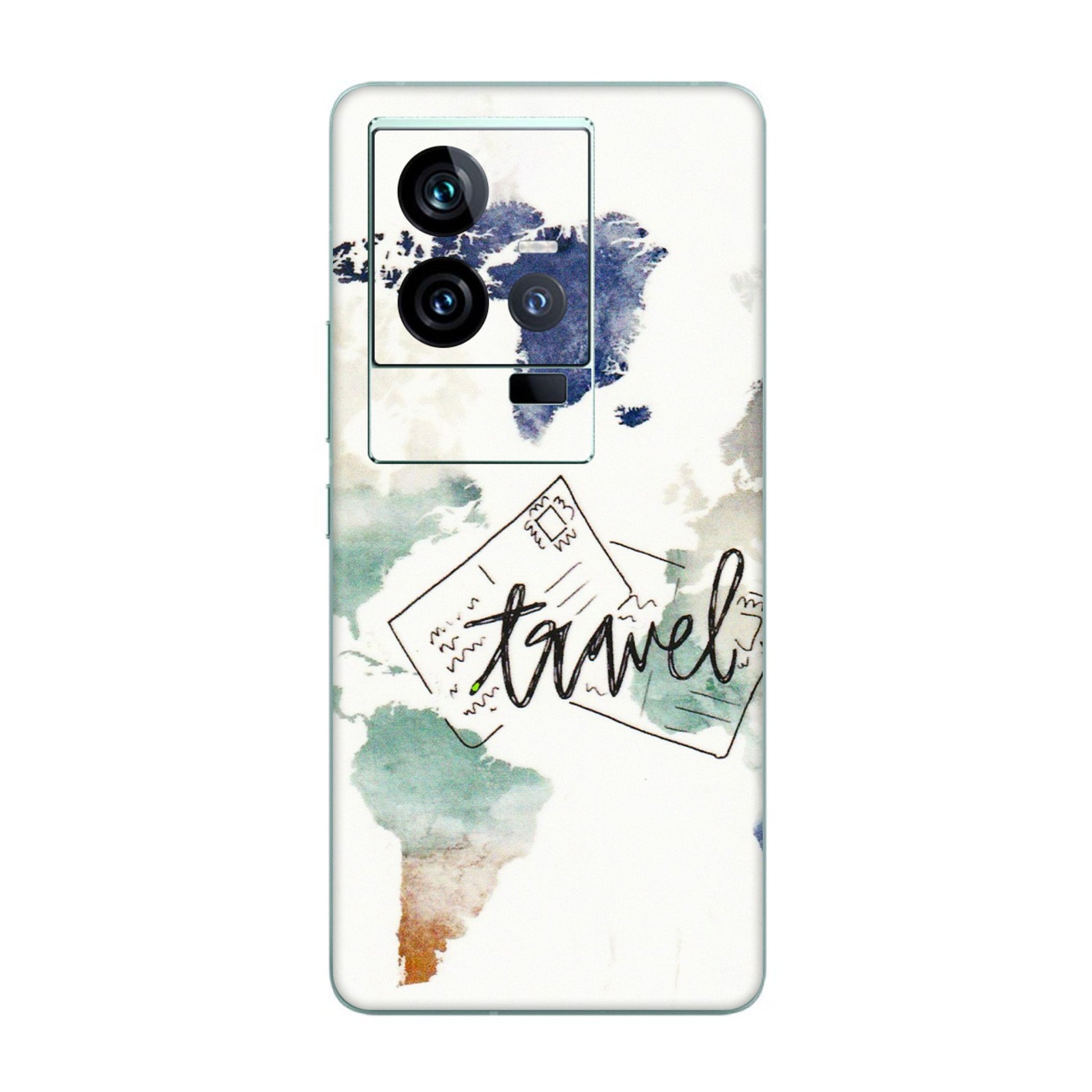 IQOO Phone Skins (All Models) - Travel The World - 3D Embossed Finish (L-232) IQOO 11 5G