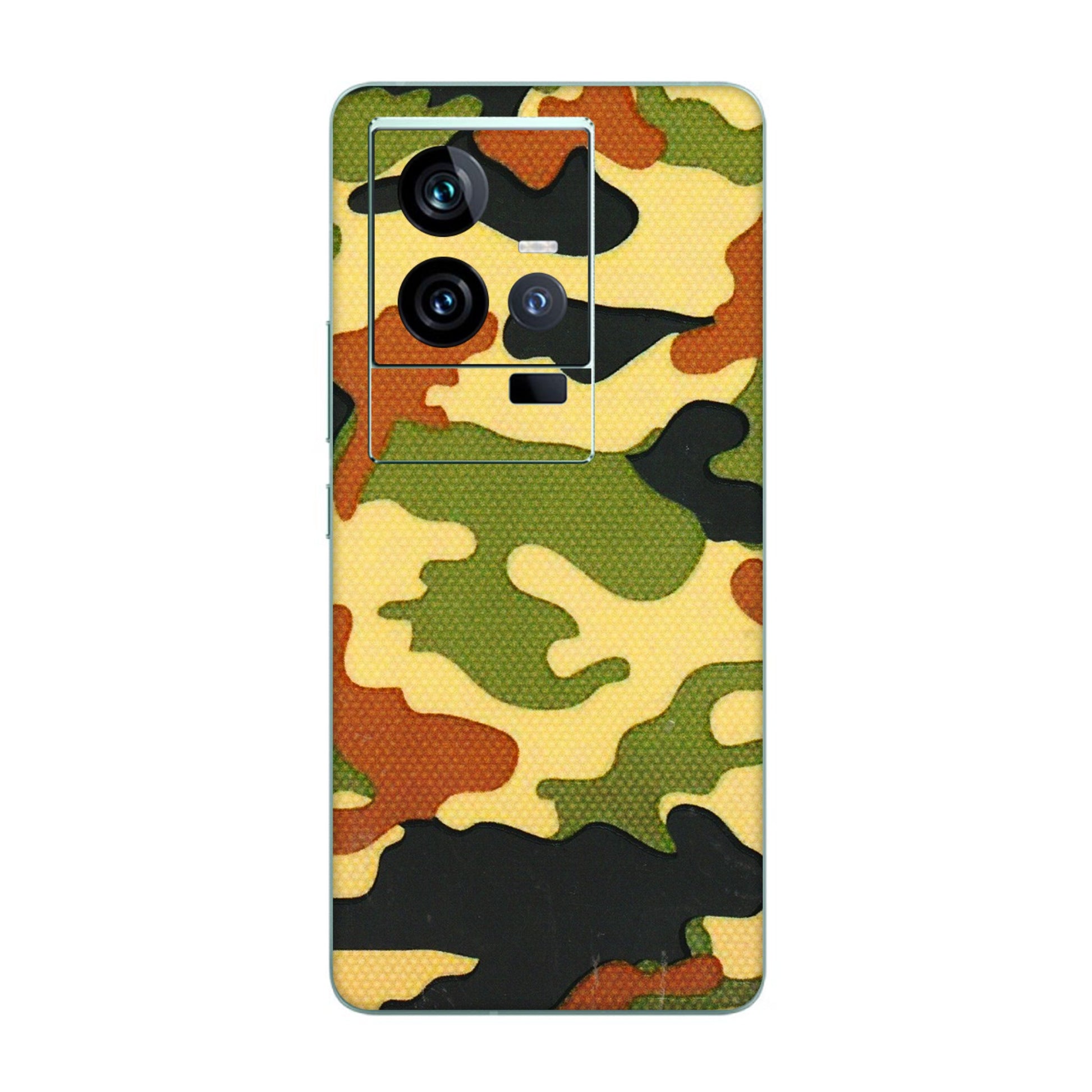 IQOO Phone Skins (All Models) - Indian Military - 3D Embossed Finish (L-234) IQOO 11 5G