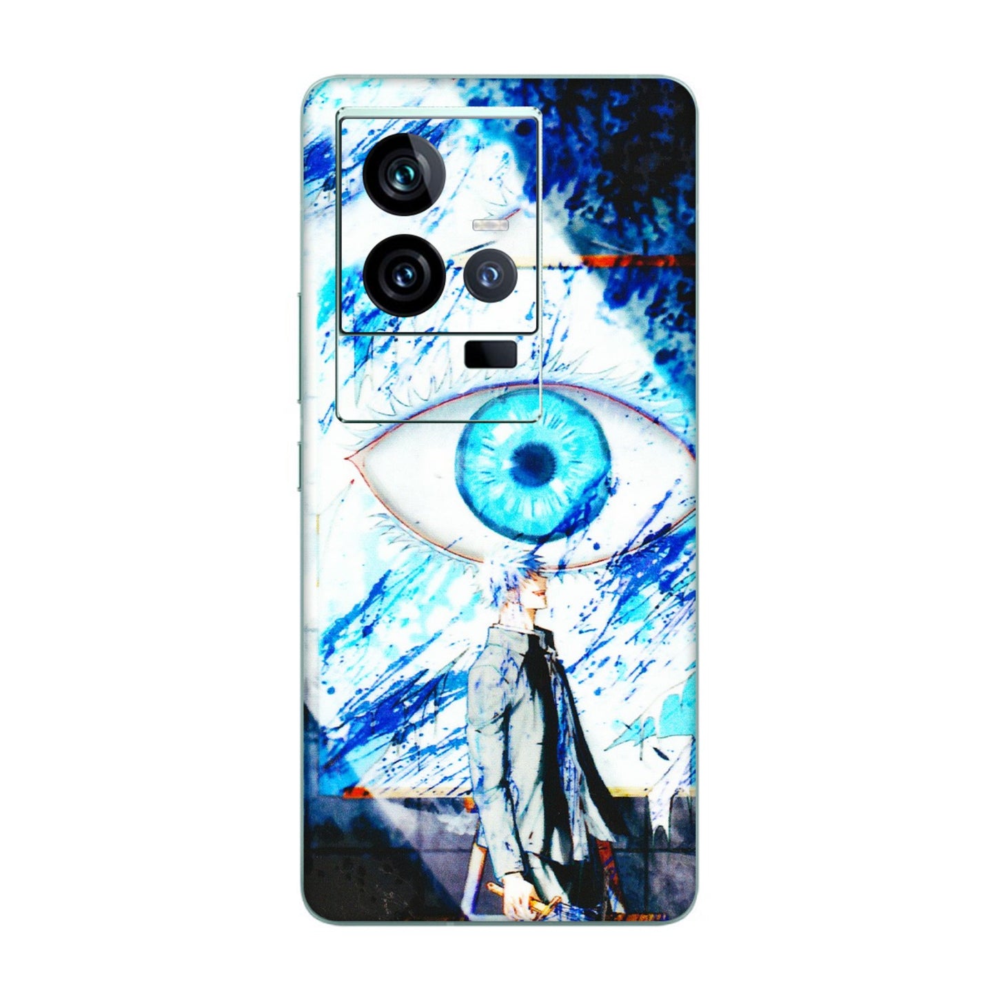 IQOO Phone Skins (All Models) - Gojo Satoru evil eye - 3D Embossed Finish (L-239) IQOO 11 5G