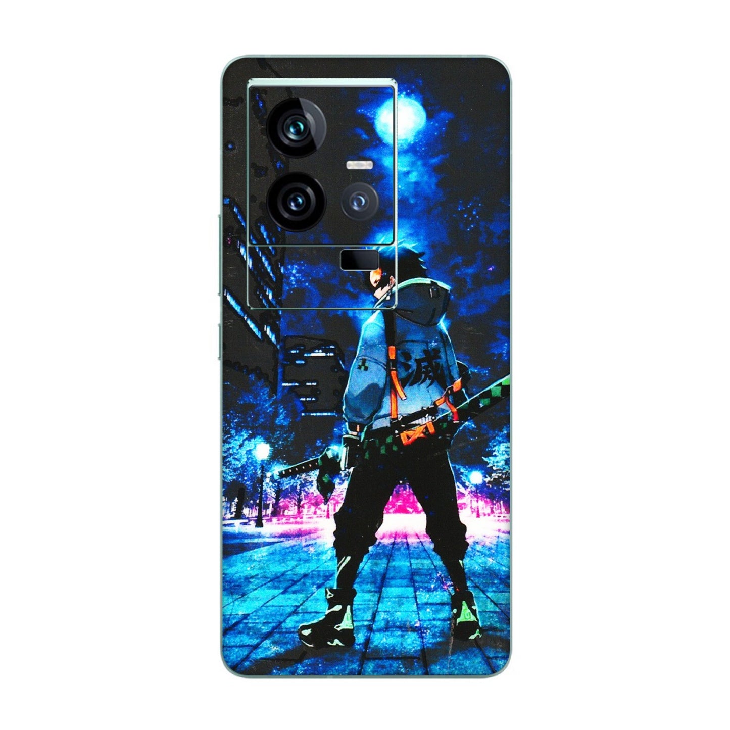 IQOO Phone Skins (All Models) - Demon Slayer Sword - 3D Embossed Finish (L-247) IQOO 11 5G