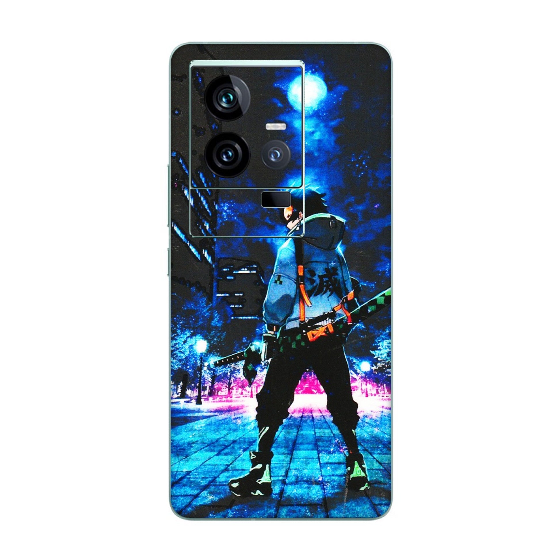 IQOO Phone Skins (All Models) - Demon Slayer Sword - 3D Embossed Finish (L-247) IQOO 11 5G