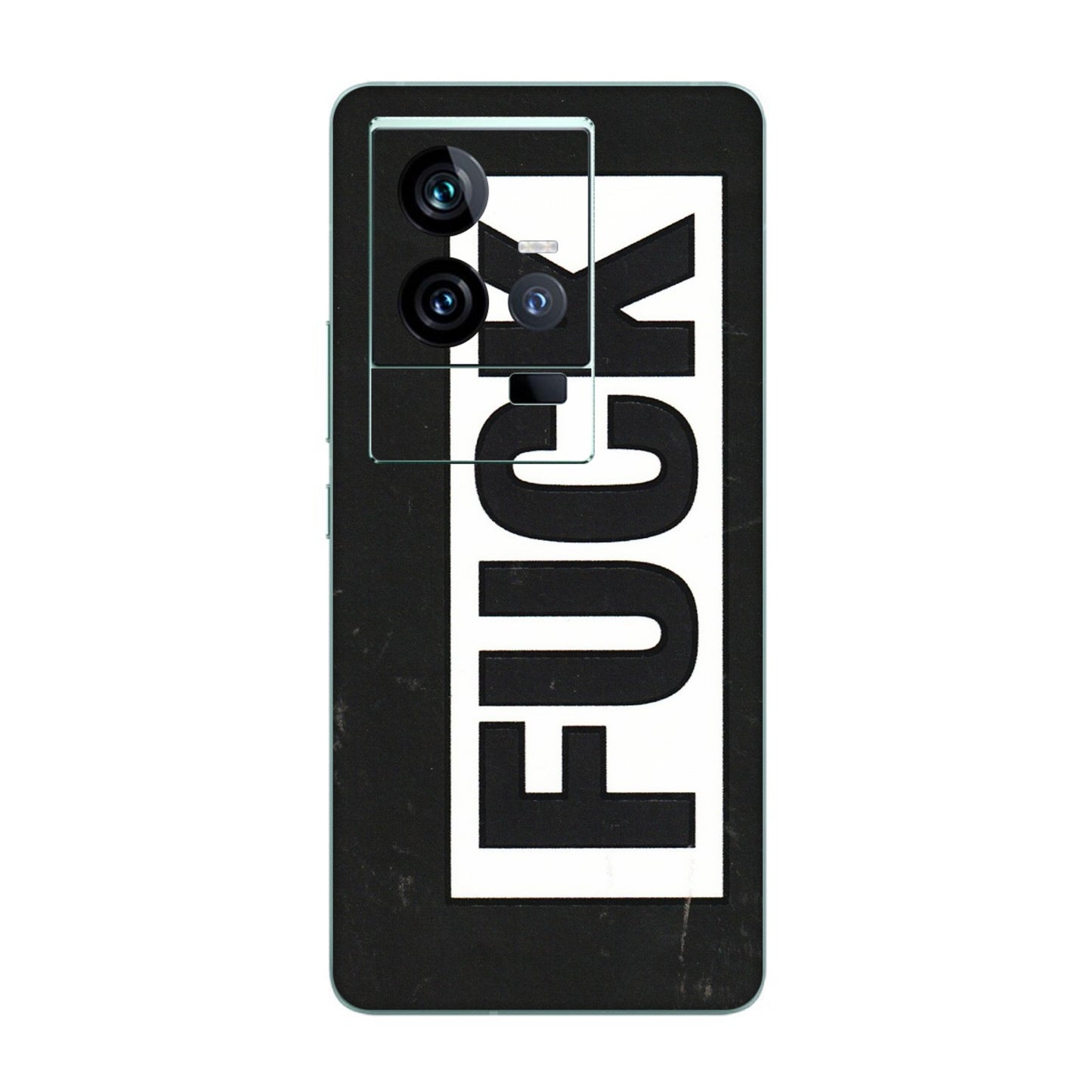 IQOO Phone Skins (All Models) - The F Word - 3D Embossed Finish (L-255) IQOO 11 5G