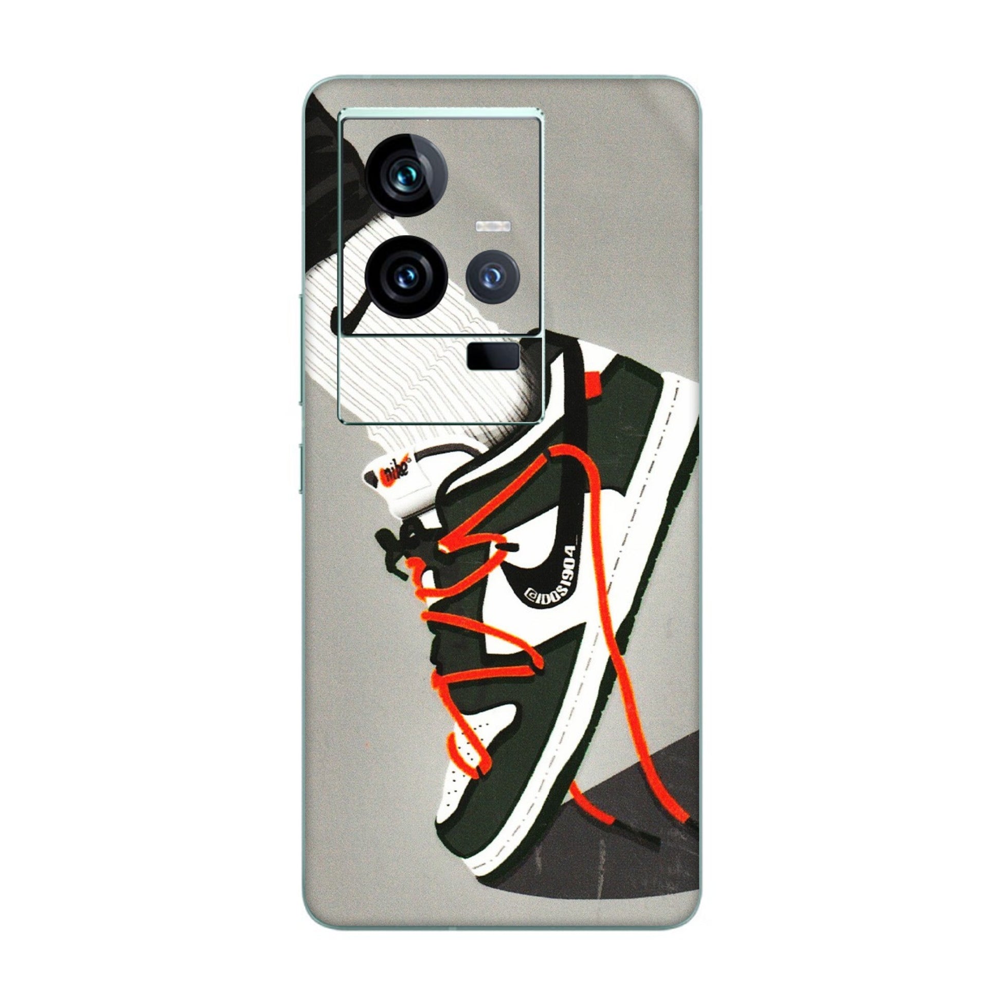 IQOO Phone Skins (All Models) - New Grey Sneaker - 3D Embossed Finish (L-261) IQOO 11 5G