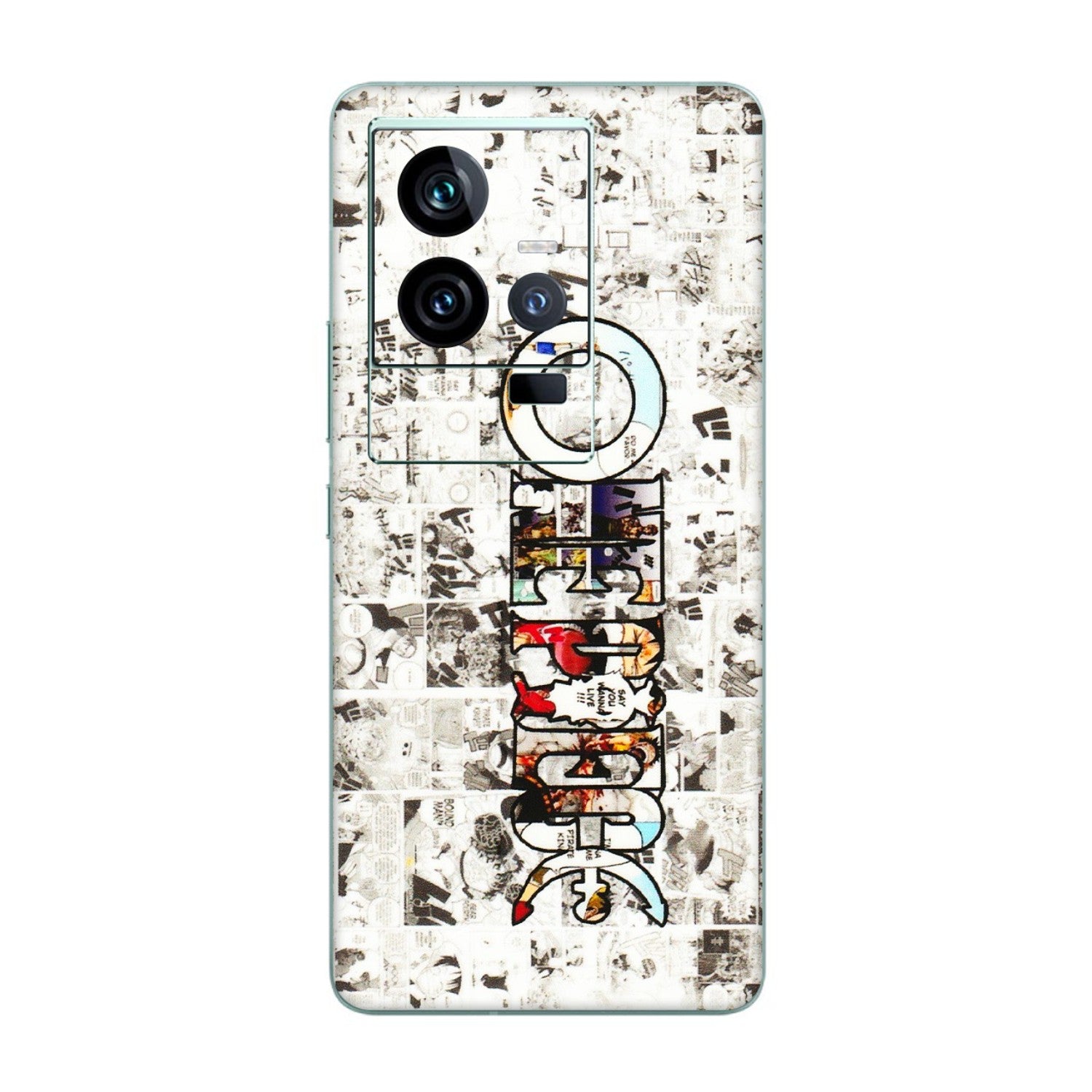 IQOO Phone Skins (All Models) - One Piece Manga - 3D Embossed Finish (L-26) IQOO 11 5G