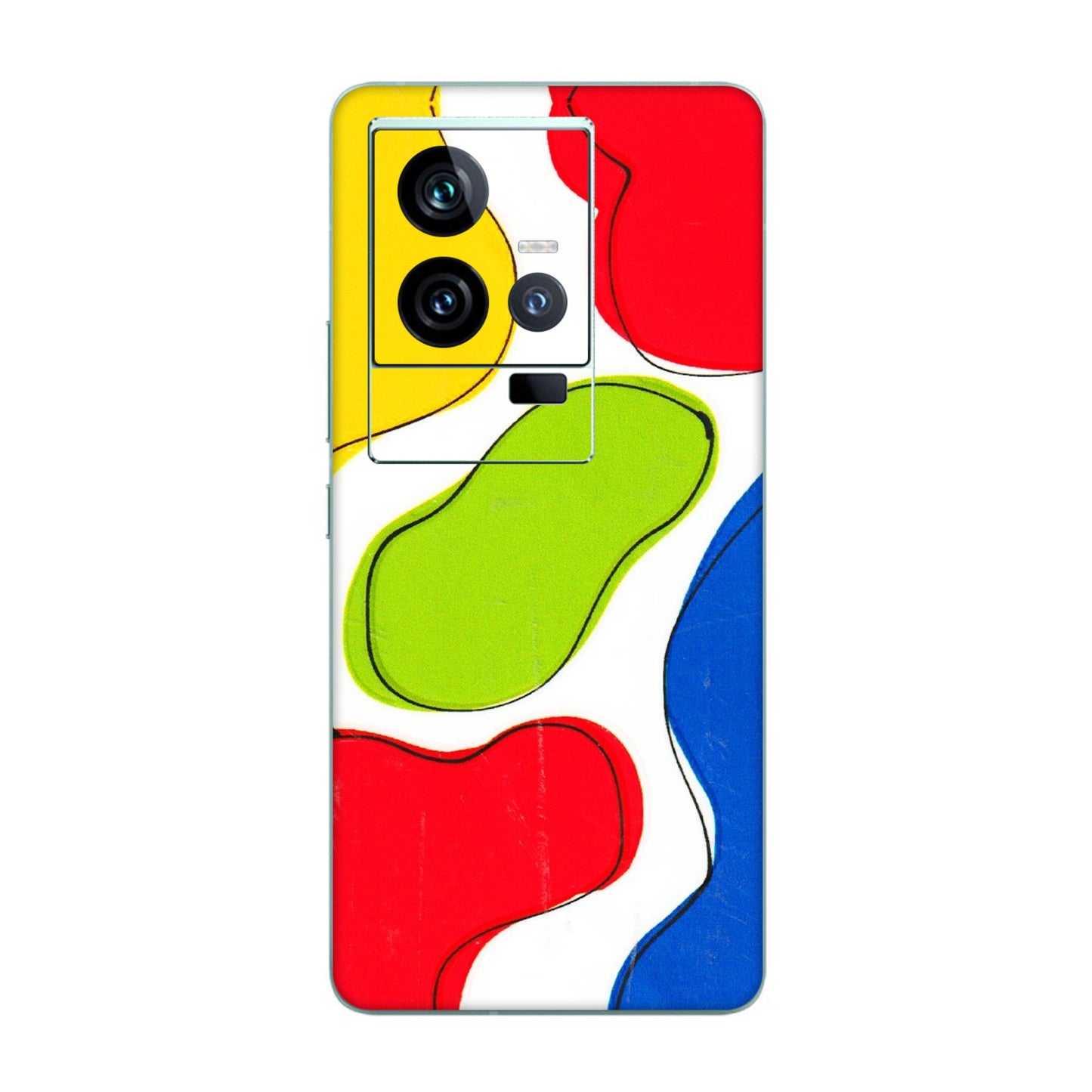 IQOO Phone Skins (All Models) - RGB Colour Paint - 3D Embossed Finish (L-284) IQOO 11 5G