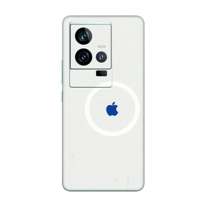 IQOO Phone Skins (All Models) - iPhone Magsafe Logo - 3D Embossed Finish (L-320) IQOO 11 5G