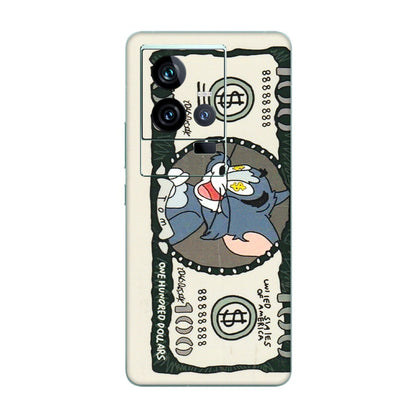 IQOO Phone Skins (All Models) - Tom Hundred Dollar - 3D Embossed Finish (L-324) IQOO 11 5G
