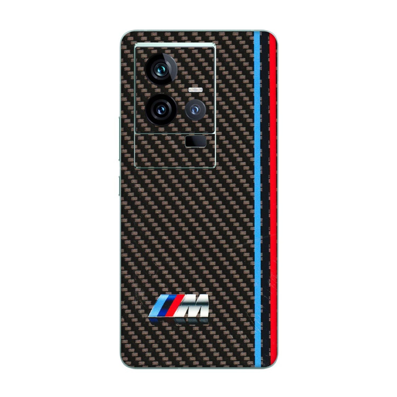 IQOO Phone Skins (All Models) - BM Carbon Fiber Feels - 3D Embossed Finish (L-38) IQOO 11 5G