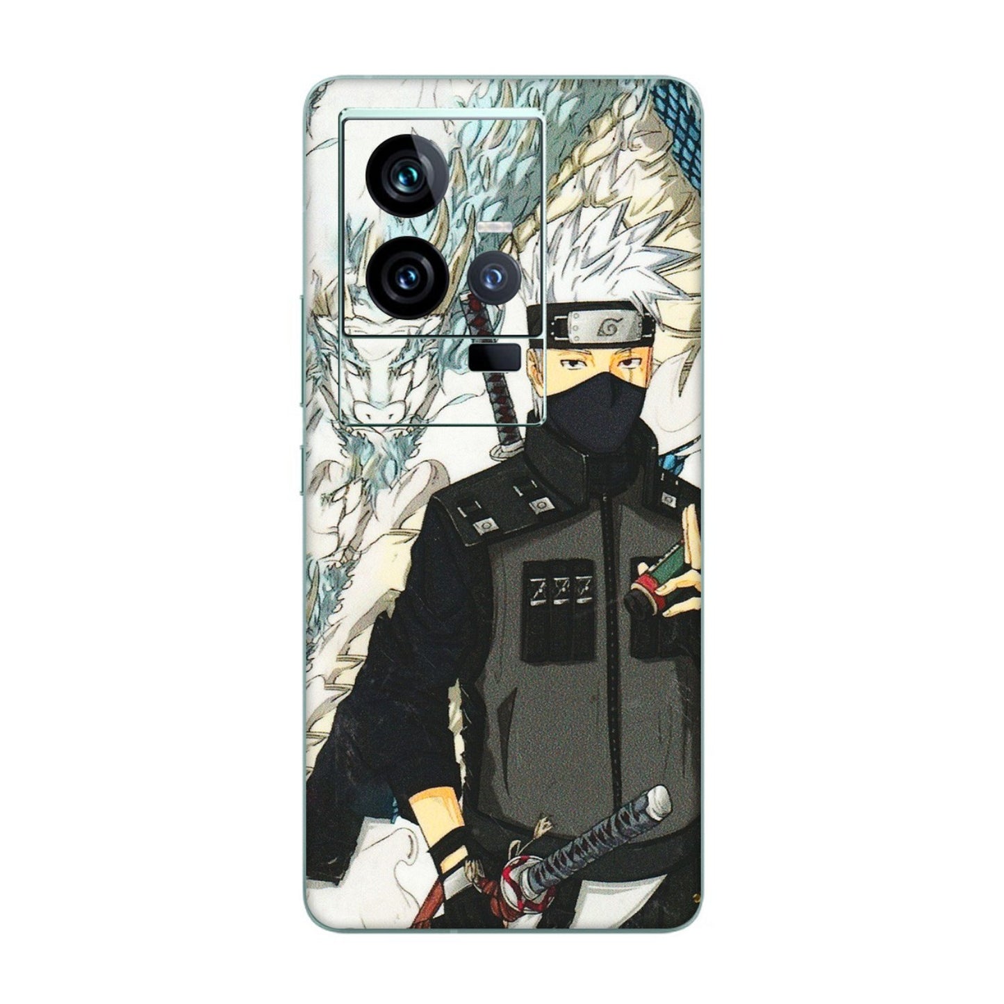 IQOO Phone Skins (All Models) - Kakashi Hatake Naruto Anime - 3D Embossed Finish (L-46) IQOO 11 5G