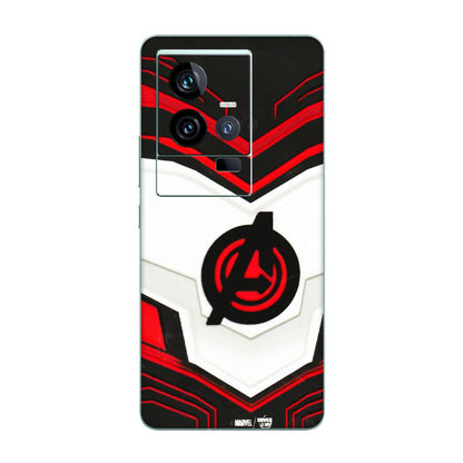 IQOO Phone Skins (All Models) - Avengers Logo - 3D Embossed Finish (L-55) IQOO 11 5G