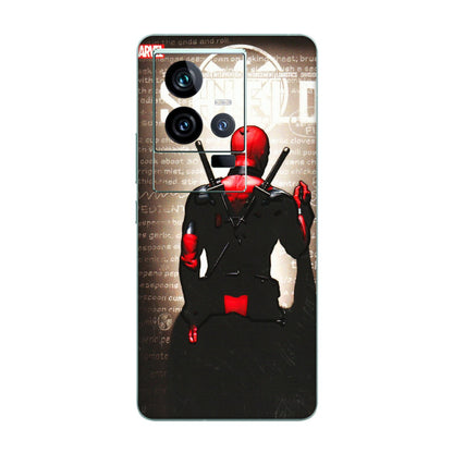 IQOO Phone Skins (All Models) - Deadpool - 3D Embossed Finish (L-56) IQOO 11 5G