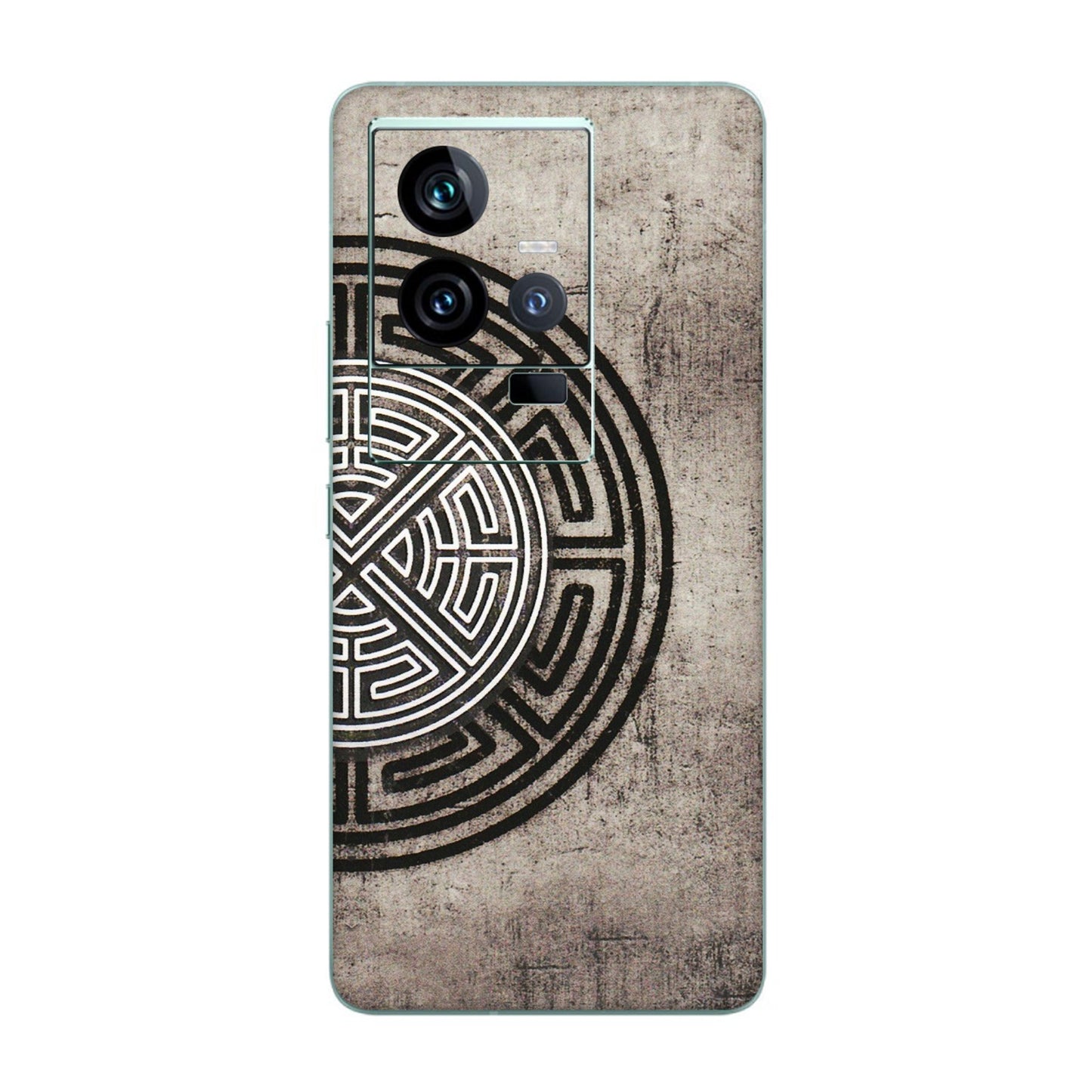 IQOO Phone Skins (All Models) - Mysterious Circular Design - 3D Embossed Finish (L-63) IQOO 11 5G