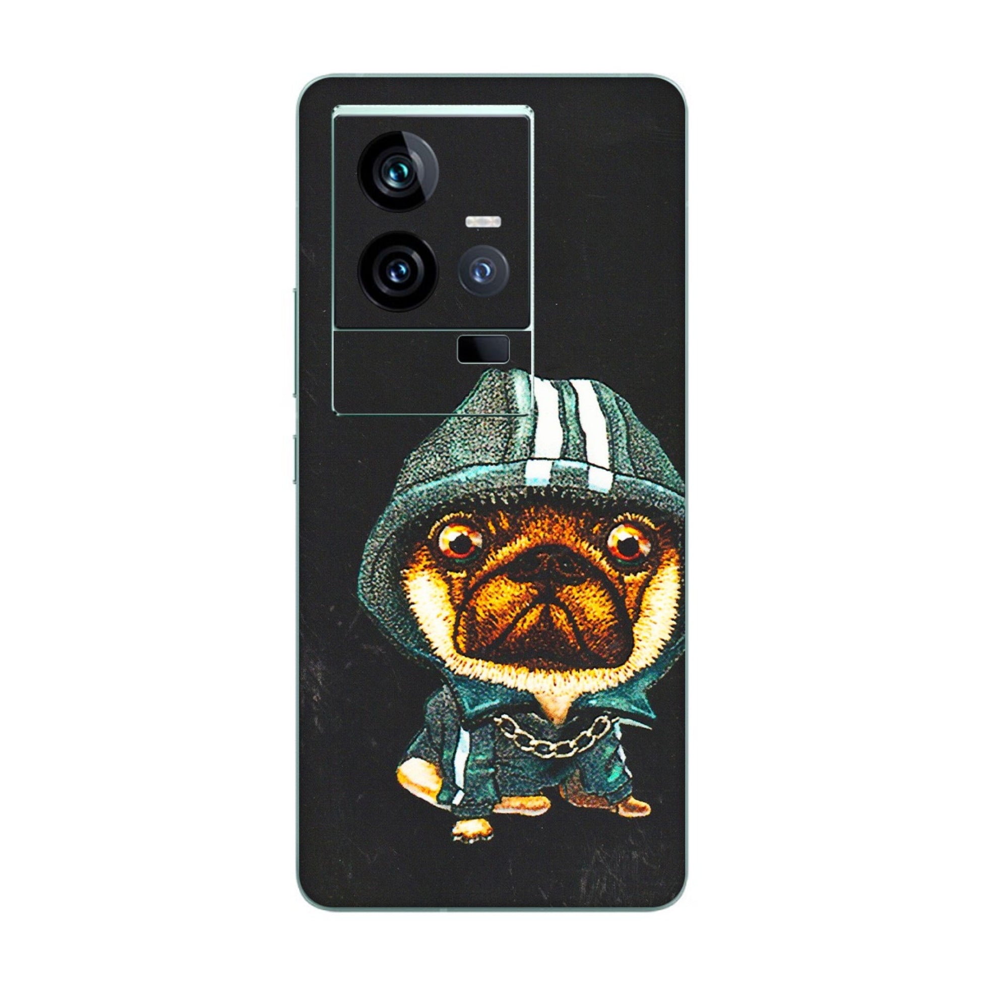 IQOO Phone Skins (All Models) - Puppy N Hoodie - 3D Embossed Finish (L-90) IQOO 11 5G