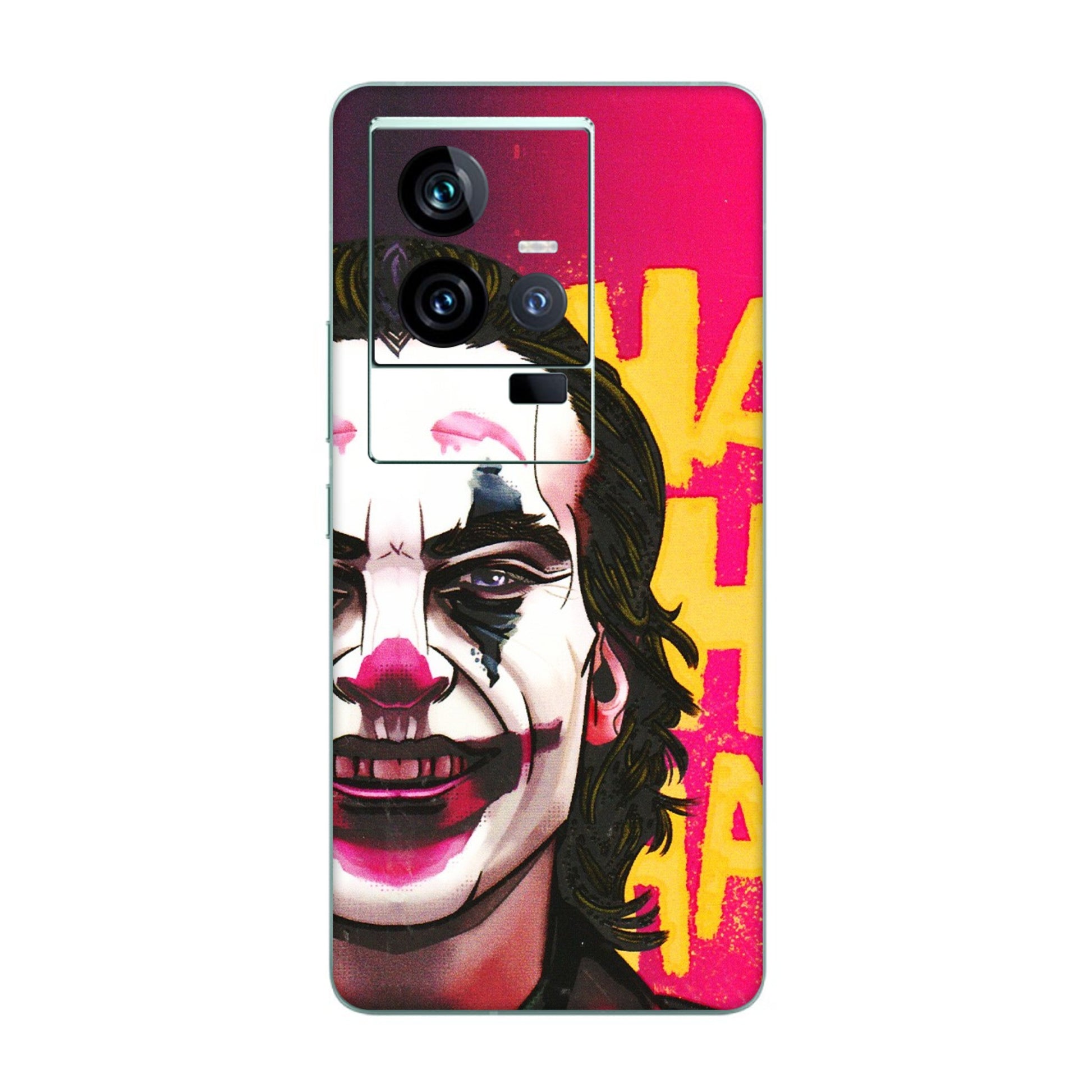 IQOO Phone Skins (All Models) - Joker Evil Laugh - 3D Embossed Finish (L-97) IQOO 11 5G