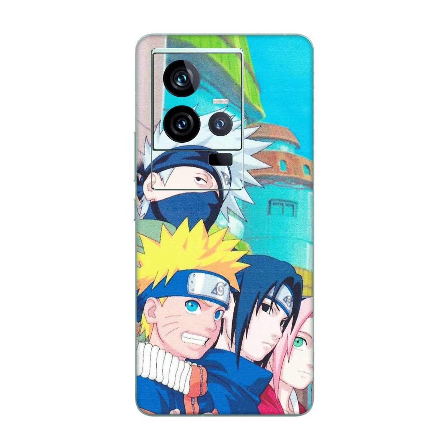 IQOO Phone Skins (All Models) - Team Minato And Kakashi - Matte Finish (M-101) IQOO 11 5G