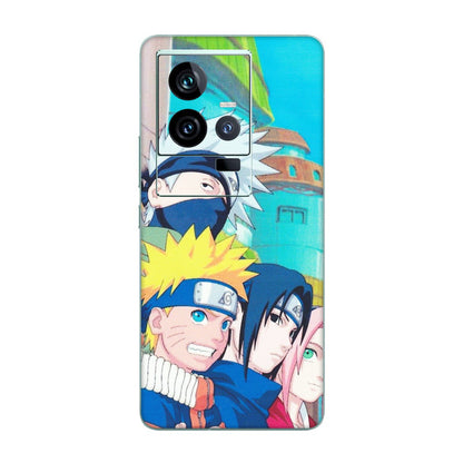 IQOO Phone Skins (All Models) - Team Minato And Kakashi - Matte Finish (M-101) IQOO 11 5G
