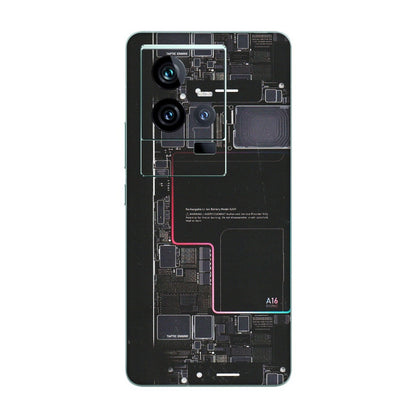 IQOO Phone Skins (All Models) - Motherboard Circuit Layout - Matte Finish (M-117) IQOO 11 5G