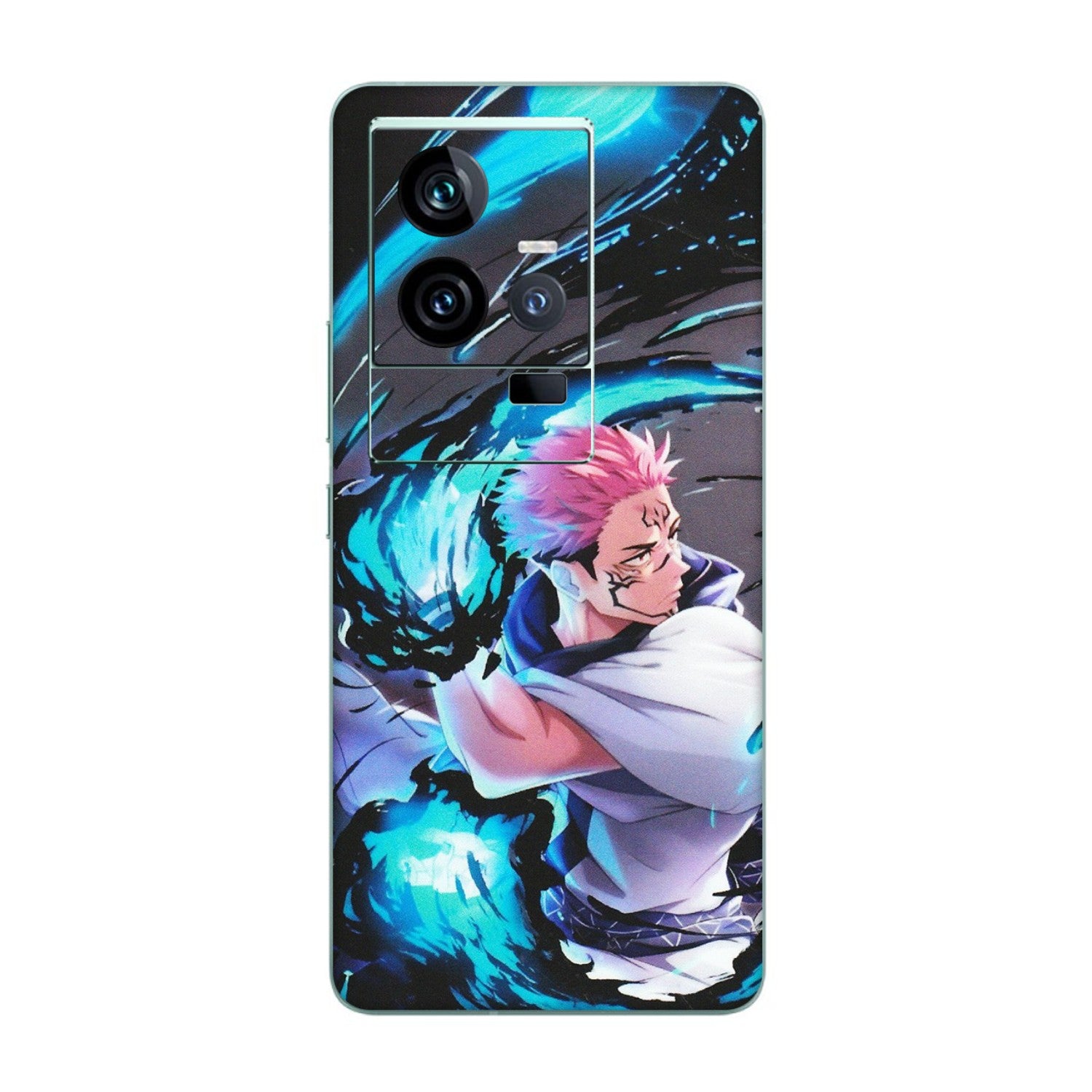 IQOO Phone Skins (All Models) - New Jujutsu Kaisen Grey Blue Anime - Matte Finish (M-127) IQOO 11 5G