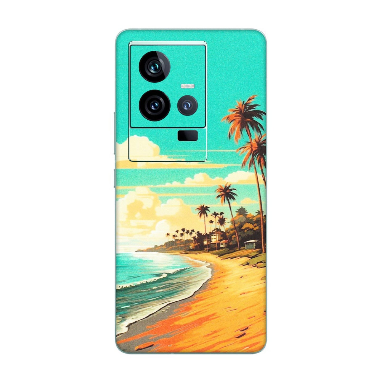 IQOO Phone Skins (All Models) - Miami Beach - Matte Finish (M-136) IQOO 11 5G