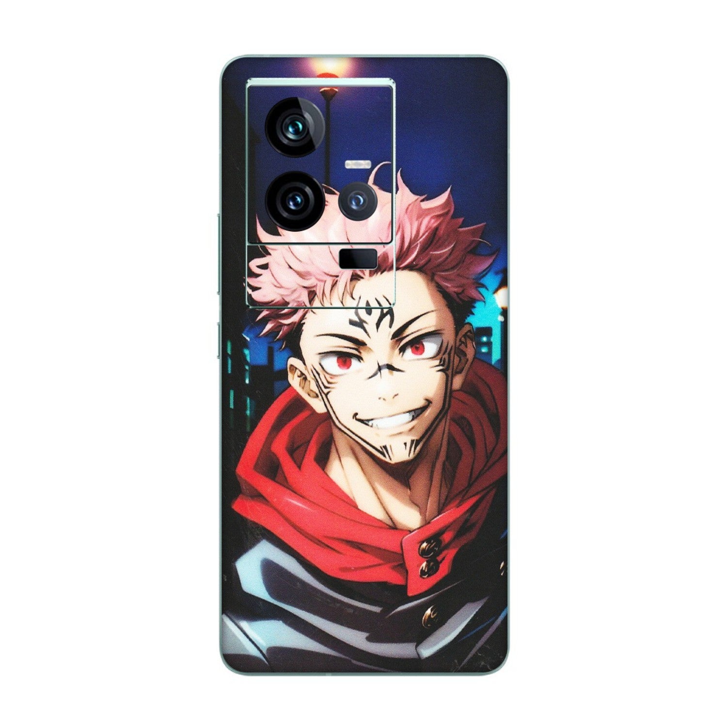 IQOO Phone Skins (All Models) - Yuji Itadori Funny Face Anime - Matte Finish (M-152) IQOO 11 5G