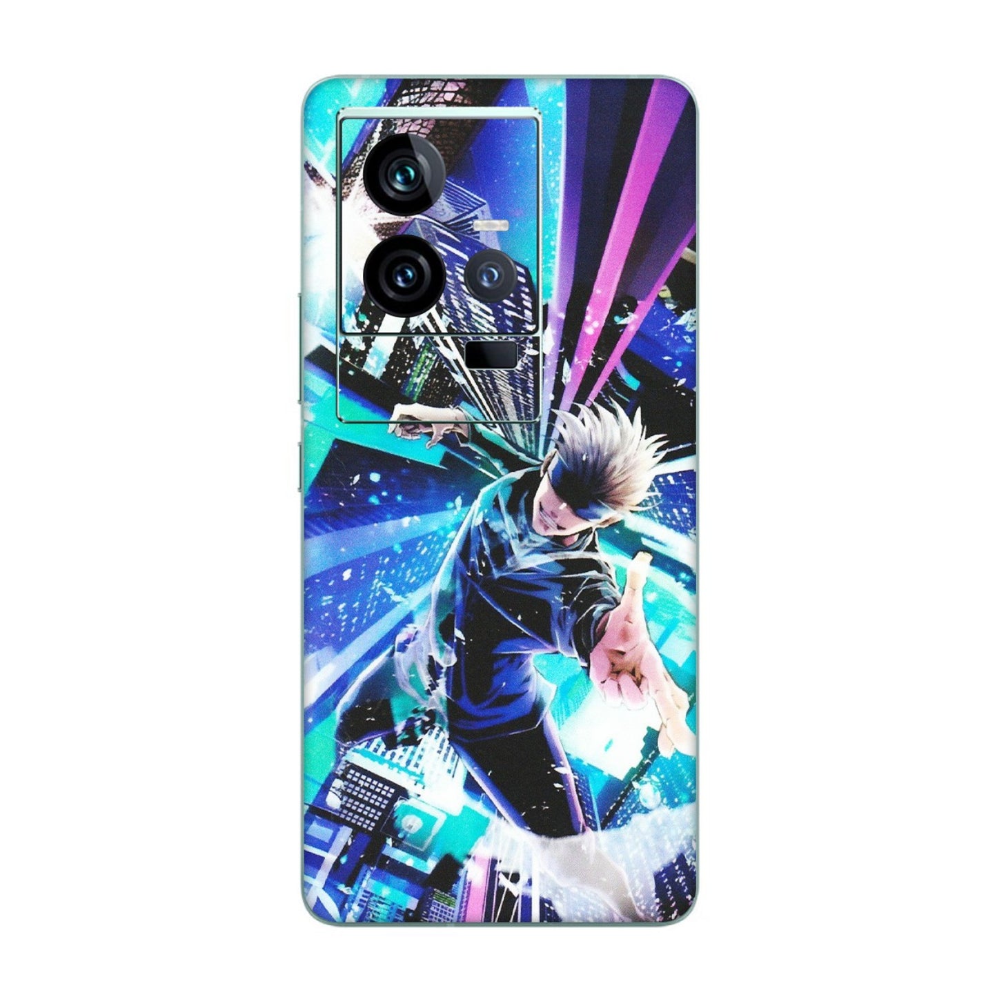IQOO Phone Skins (All Models) - Manga Action Jujustu Kaisen Anime - Matte Finish (M-155) IQOO 11 5G