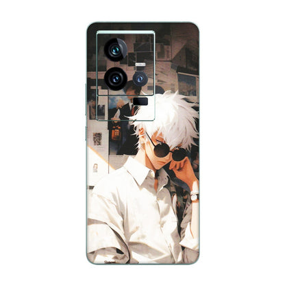 IQOO Phone Skins (All Models) - Gojo Satoru Jujustu Kaisen Anime - Matte Finish (M-156) IQOO 11 5G