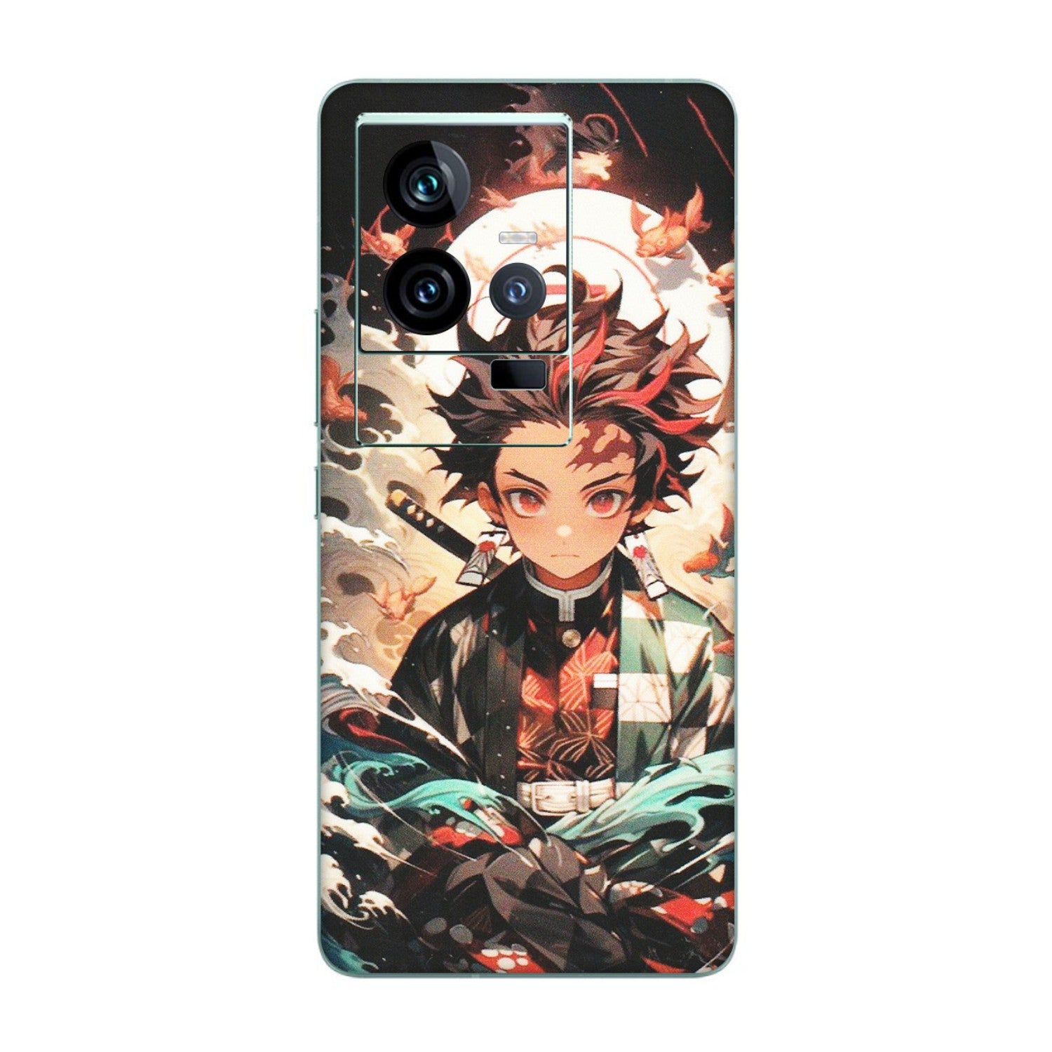 IQOO Phone Skins (All Models) - Tanjiro Demon Slayer Anime - Matte Finish (M-158) IQOO 11 5G