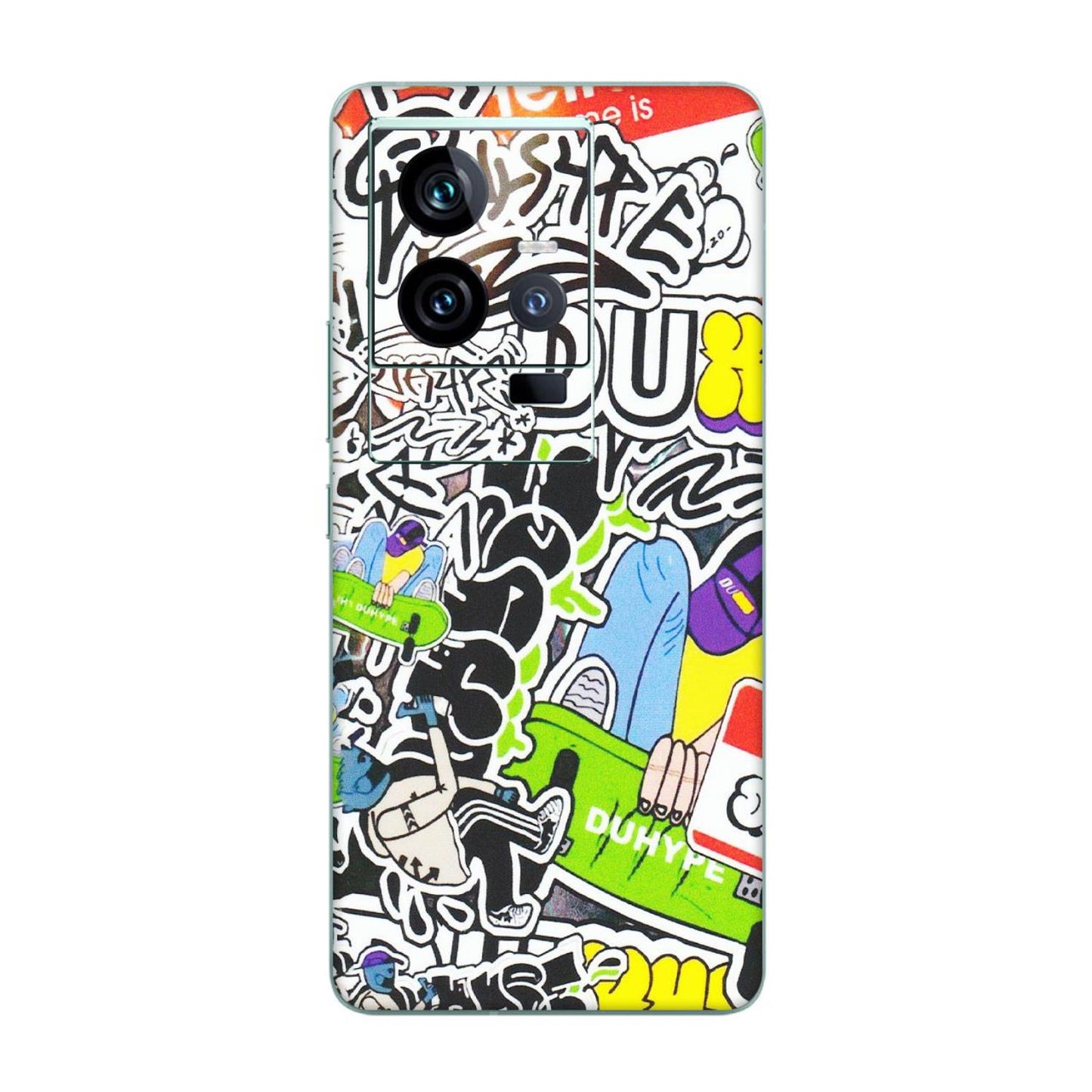 IQOO Phone Skins (All Models) - Dope Graffiti - Matte Finish (M-61) IQOO 11 5G