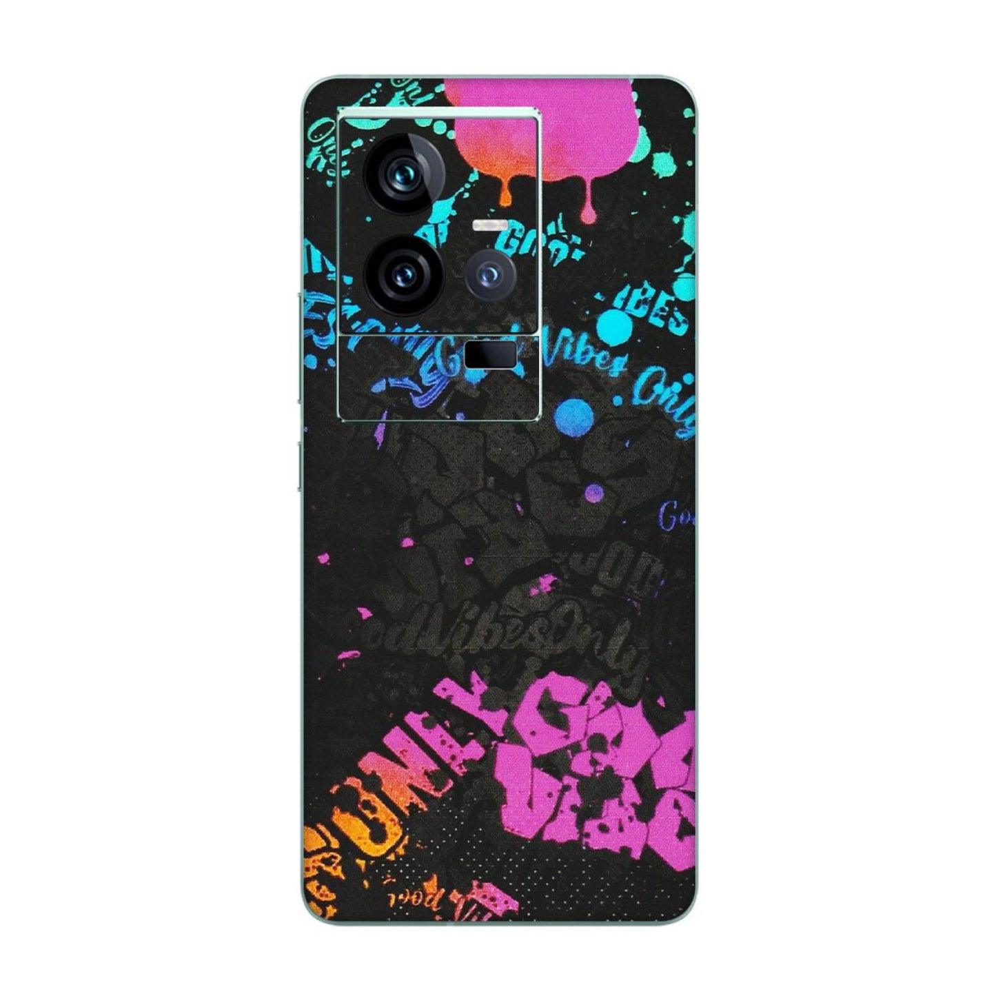 IQOO Phone Skins (All Models) - Majestic Black Vibes - Matte Finish (M-62) IQOO 11 5G