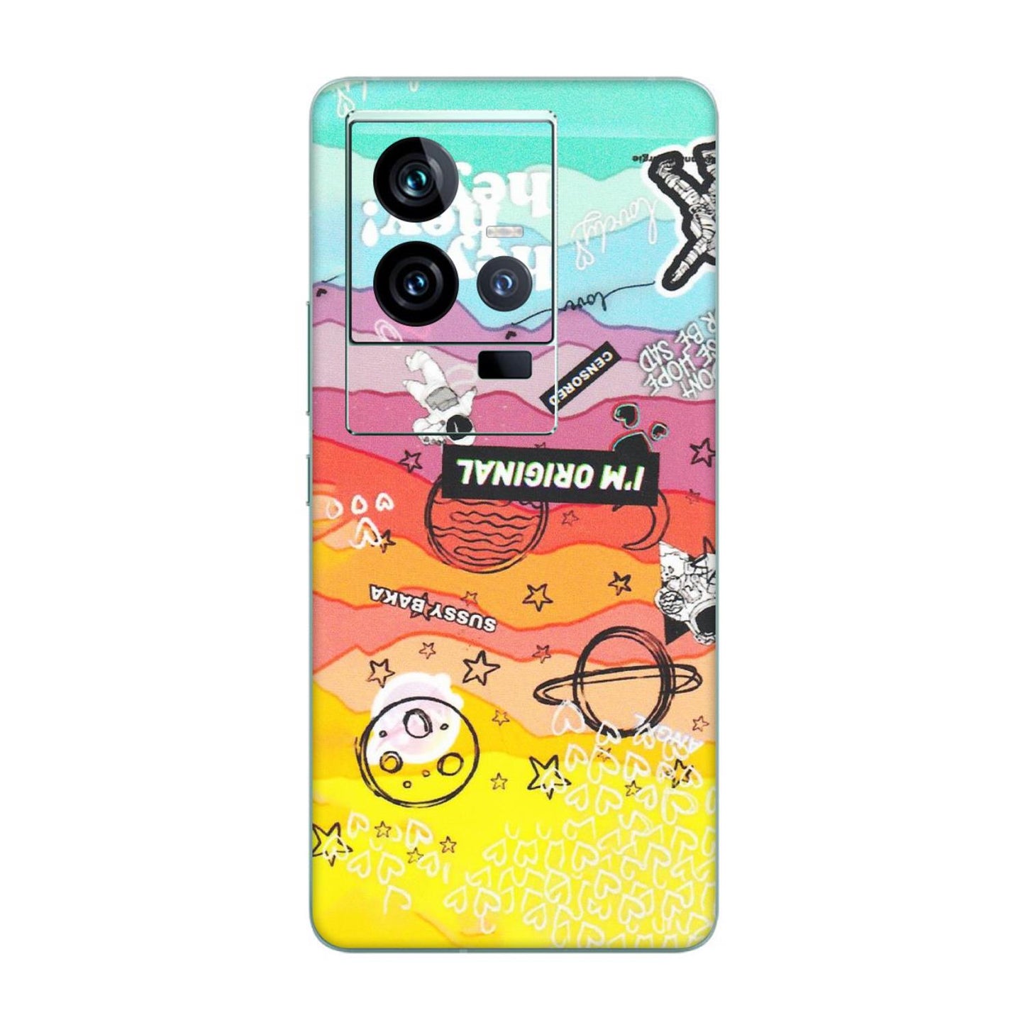 IQOO Phone Skins (All Models) - The Original Astronaut - Matte Finish (M-79) IQOO 11 5G