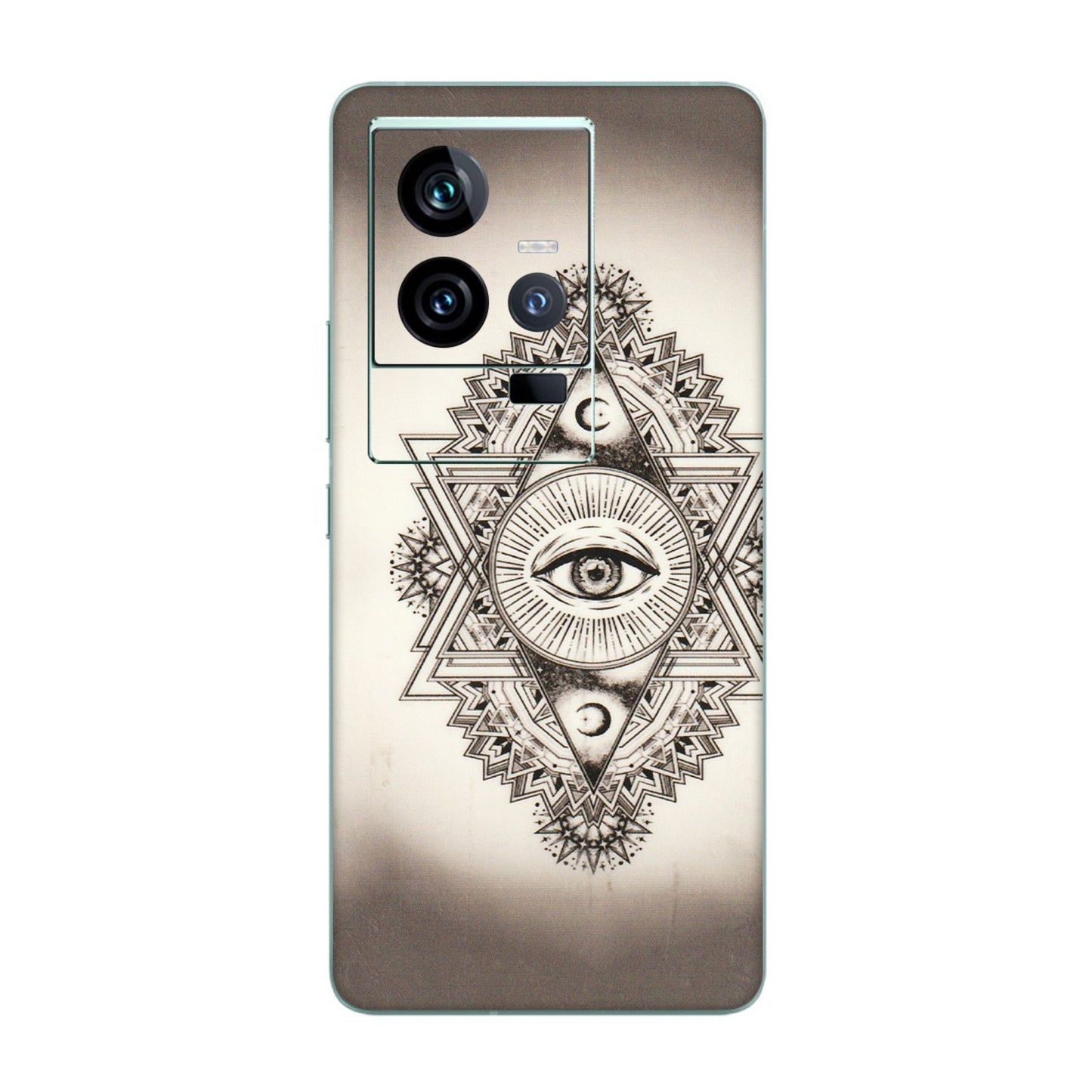 IQOO Phone Skins (All Models) - Illuminati Great Eye - Transparent Finish (T-14) IQOO 11 5G