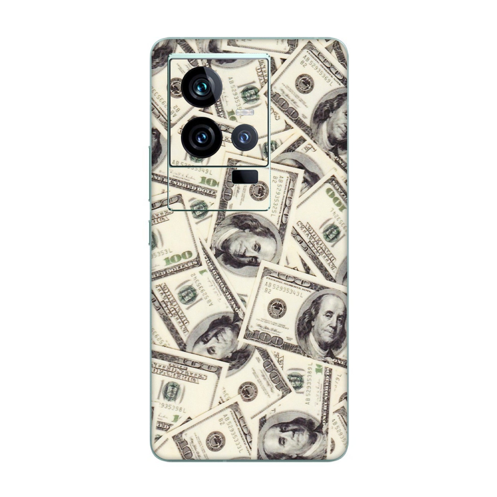 IQOO Phone Skins (All Models) - Dollar Lover - Transparent Finish (T-17) IQOO 11 5G