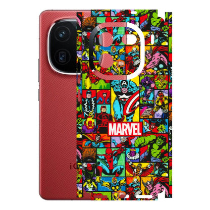 IQOO Phone Skins (All Models) - MARVELOUS Comic Characters - 3D Embossed Finish (L-129) IQOO 12 5G
