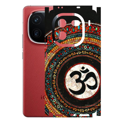 IQOO Phone Skins (All Models) - Aum Chant Abstract - 3D Embossed Finish (L-42) IQOO 12 5G