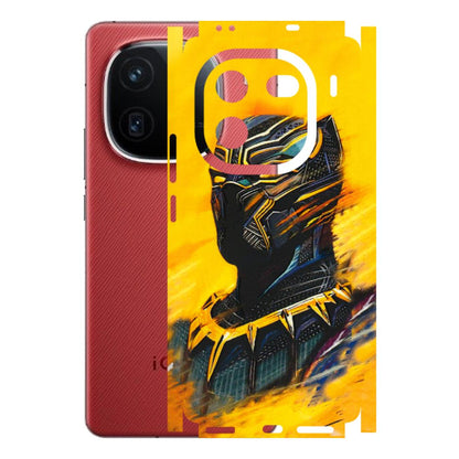 IQOO Phone Skins (All Models) - Yellow Panther - 3D Embossed Finish (L-54) IQOO 12 5G