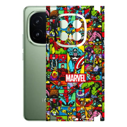 IQOO Phone Skins (All Models) - MARVELOUS Comic Characters - 3D Embossed Finish (L-129) IQOO 13 5G