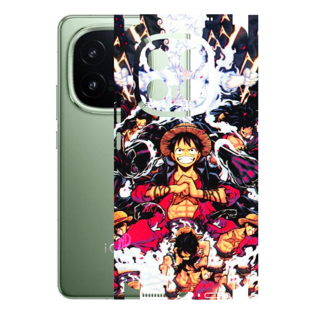 IQOO Phone Skins (All Models) - Luffy Anime Character - 3D Embossed Finish (L-203) IQOO 13 5G