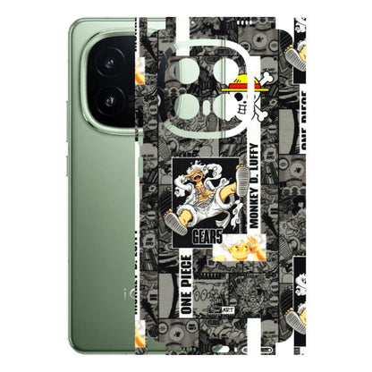 IQOO Phone Skins (All Models) - Cuffy Anime MonkeyCamic - 3D Embossed Finish (L-242) IQOO 13 5G