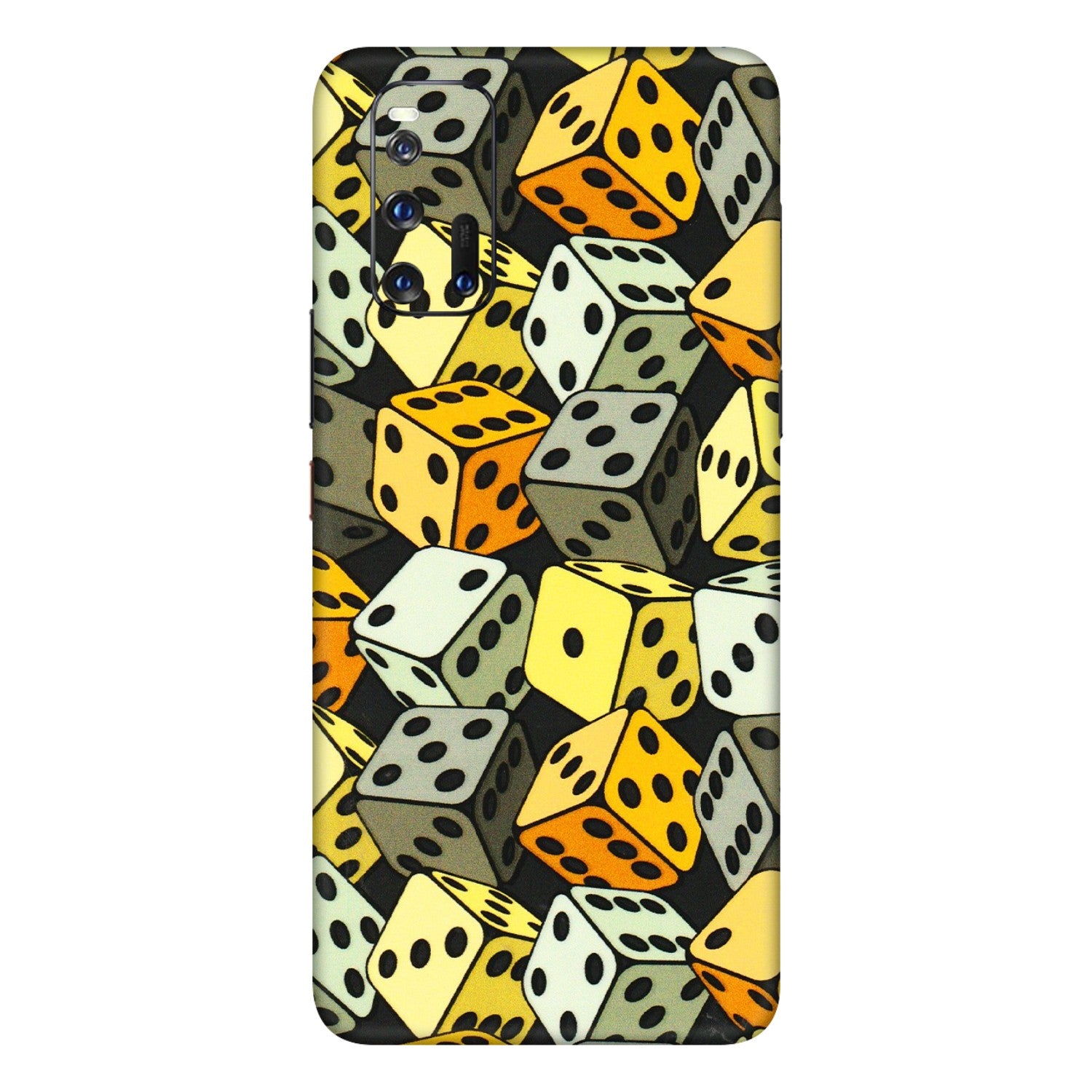 IQOO Phone Skins (All Models) - Dices Of Life - 3D Embossed Finish (L-04) IQOO 3