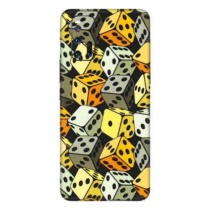 IQOO Phone Skins (All Models) - Dices Of Life - 3D Embossed Finish (L-04) IQOO 3