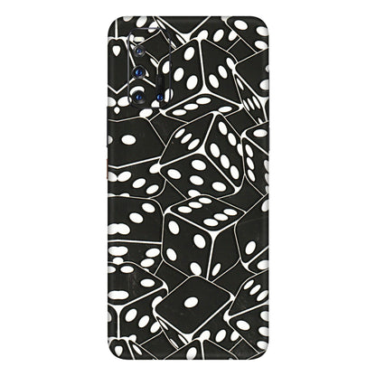 IQOO Phone Skins (All Models) - Big Black Dices - 3D Embossed Finish (L-106) IQOO 3