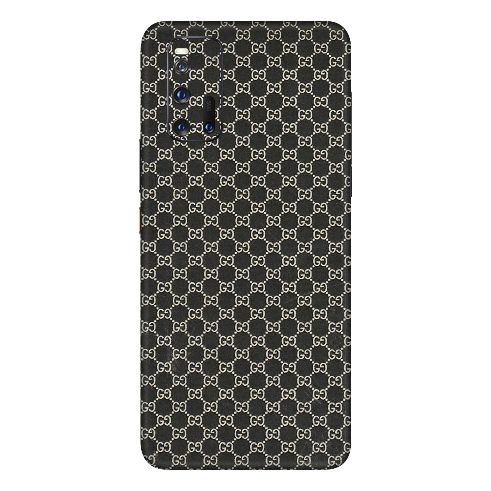 IQOO Phone Skins (All Models) - Black G Print - 3D Embossed Finish (L-109) IQOO 3