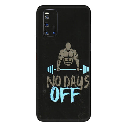 IQOO Phone Skins (All Models) - Gym Lover - 3D Embossed Finish (L-127) IQOO 3