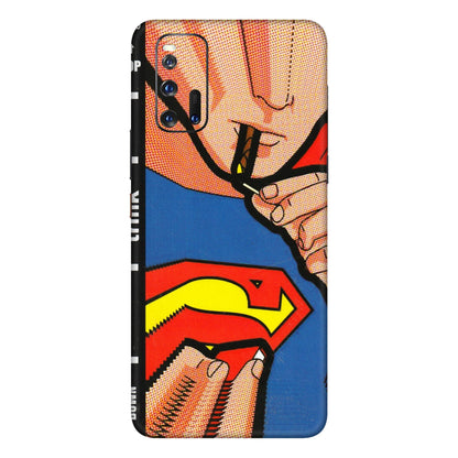 IQOO Phone Skins (All Models) - Superman Sutta - 3D Embossed Finish (L-130) IQOO 3