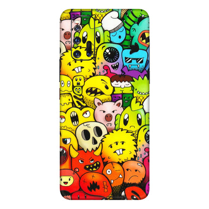IQOO Phone Skins (All Models) - Angry Funkies - 3D Embossed Finish (L-169) IQOO 3