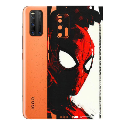 IQOO Phone Skins (All Models) - Spiderman Killer Face - 3D Embossed Finish (L-17) IQOO 3